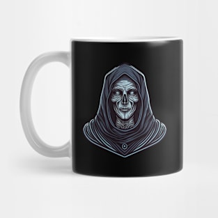 Necromancer. Fantasy RPG Character. Mug